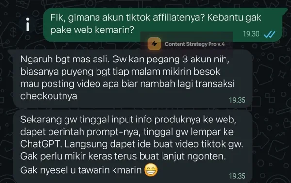 Testimoni Fikri Ramadhan - Affiliate Marketer