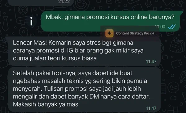 Testimoni Dian Puspita - Kreator Produk Digital